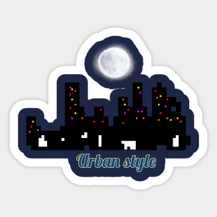 Urban Style Sticker